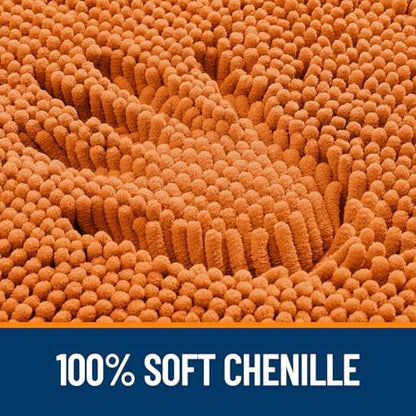 OLANLY Large Bathroom Rugs 40x32, Extra Soft Absorbent Chenille Bath Rugs - Image 3