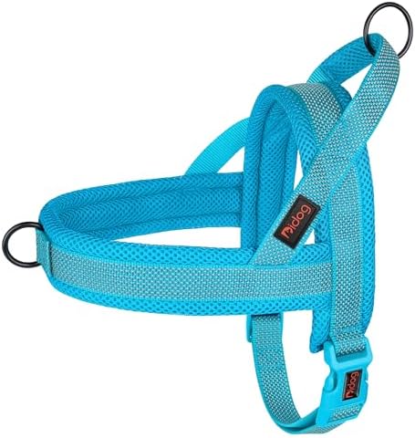 Didog No Pull Dog Harness for Large Dogs, Breathable Mesh Padded by Didog