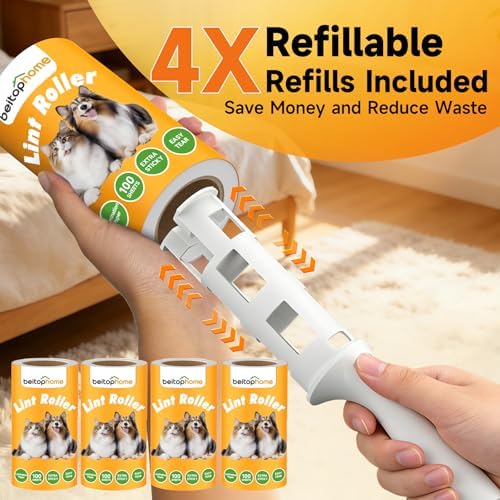600 Sheets Extra Sticky Lint Roller - Image 4