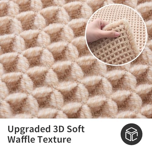 ILANGO Upgraded Waffle Bath Rug 24x48, Super Absorbent Non Slip Bath Mat - Image 5