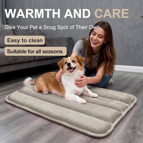 Dog Bed Mat, Reversible Dog Crate Pad - Image 6