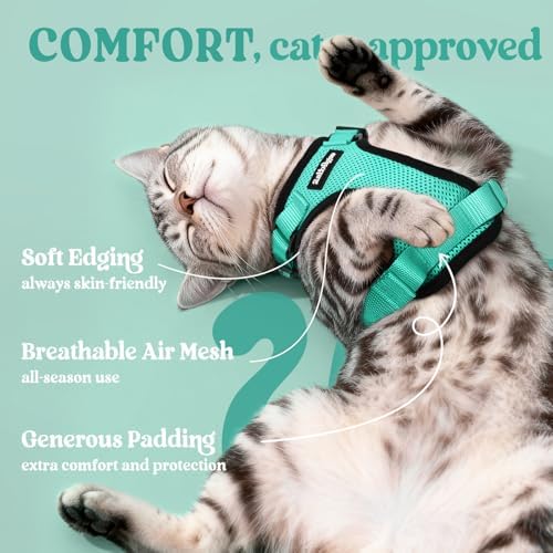 rabbitgoo Cat Harness and Leash Set, Escape Proof Vest - Image 4