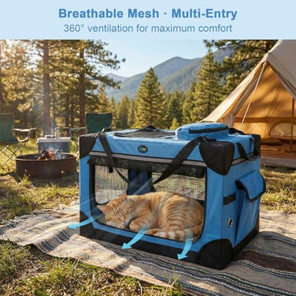 Ownpets Collapsible Travel Dog Crate - Image 6