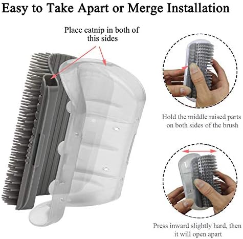 Kingtree Cat Wall Scratcher Self Groomer - Image 5