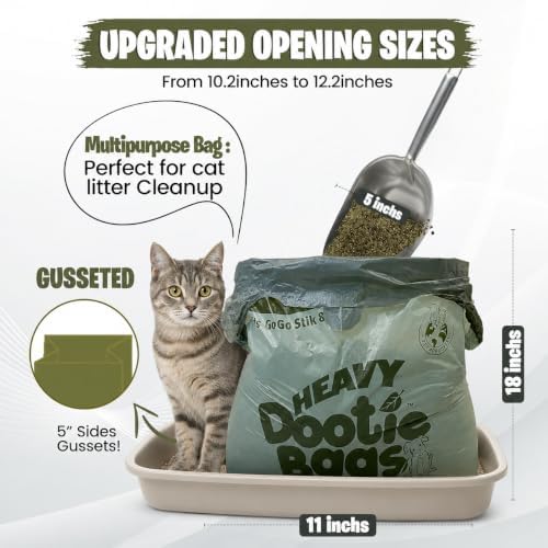 HEAVY Dootie Bags with EZ Tie Handles. Clean and Convenient - Image 4
