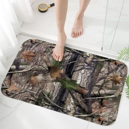 Sanzugh Camo Hunting Bath Mat Rug - Image 2
