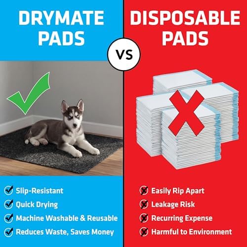 Drymate Jumbo XXL Potty Pad, Dog Playpen Mat Whelping, Super Absorbent - Image 6