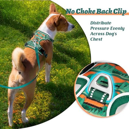 HEELE Dog Harness, No Pull Adjustable Padded Reflective Harness - Image 5