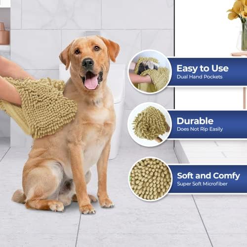Muddy Mat Doggy Dryer, Highly Absorbent Microfiber Washable Dog Shammy Quick - Image 4