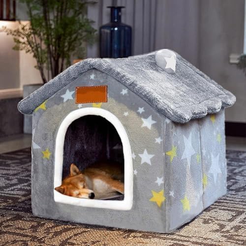 BXEBUI Dog House Indoor Memory Sponge, Foldable Dog House Kennel Bed Mat by Unknown