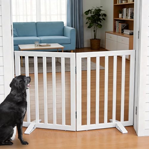 ZJSF Freestanding Indoor Dog Gate by ZJSF