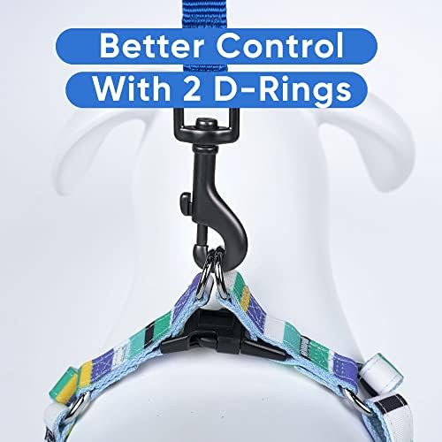 Pawtitas Multicolor Step-in Dog Harness – Adjustable No-Pull Vest - Image 5