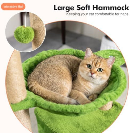 Woochpet 38'' Cat Tree Condo - Image 4
