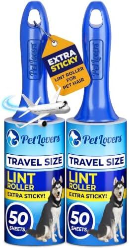 PetLovers Lint Rollers for Pet Hair Extra Sticky by PetLovers