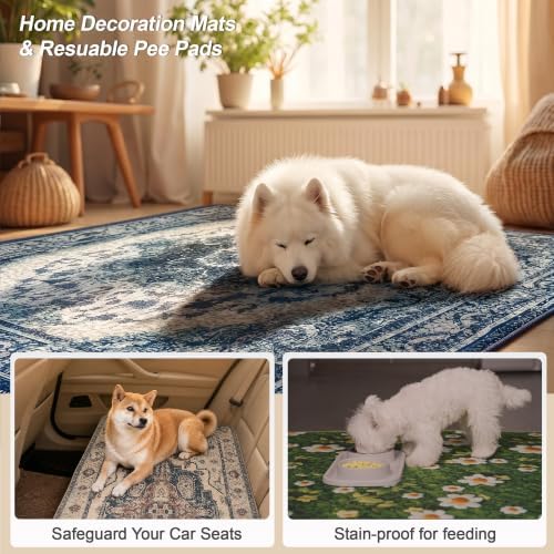 Washable Pee Pads for Dogs 36"x36" 2 Pack Reusable Puppy Potty Pad - Image 2