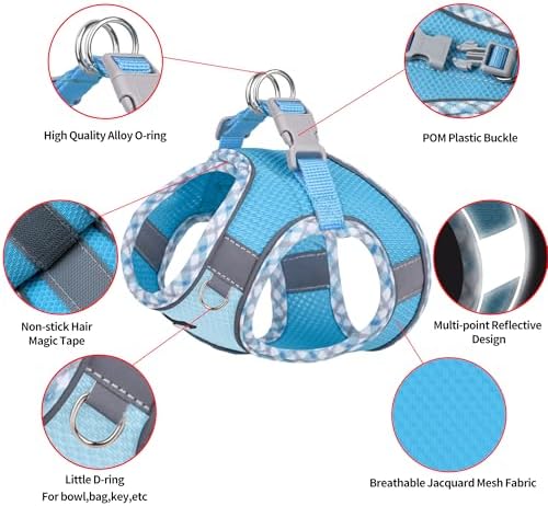 AIITLE Small Dog Harness and Leash Set - Image 6