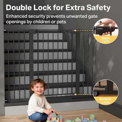 Cumbor 36 in Extra Tall Baby Gate - Image 4