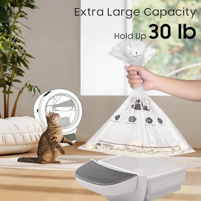 150 Pack Cat Litter Box Robot Model 5/4/3 Waste Bags, Automatic Litter Box - Image 4