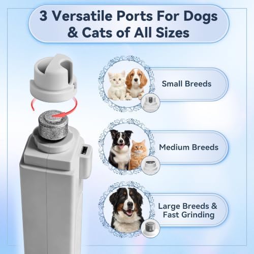 2-in-1 Quiet Electric Pet Nail Clipper & Grinder - Image 6