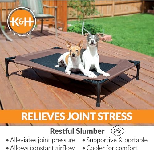 K&H Outdoor Elevated Dog Bed for Medium & Large Pets - Image 3