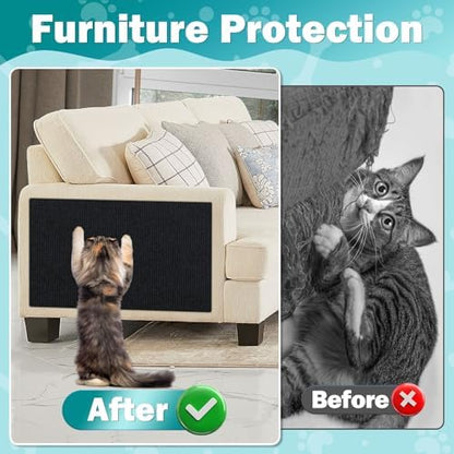 ENONCI 78.7x15.8 Cat Scratch Pad, Furniture Protector - Image 5