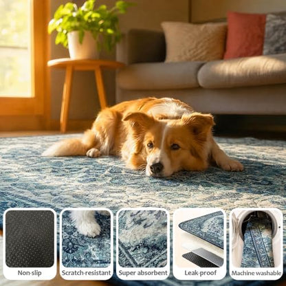 Washable Pee Pads for Dogs 36"x36" 2 Pack Reusable Puppy Potty Pad - Image 5