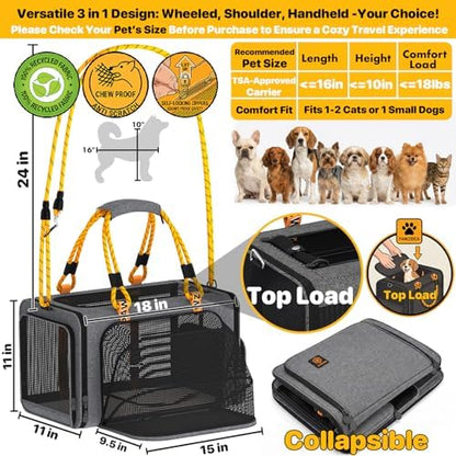 PAWZIDEA Expandable Pet Carrier - Image 2