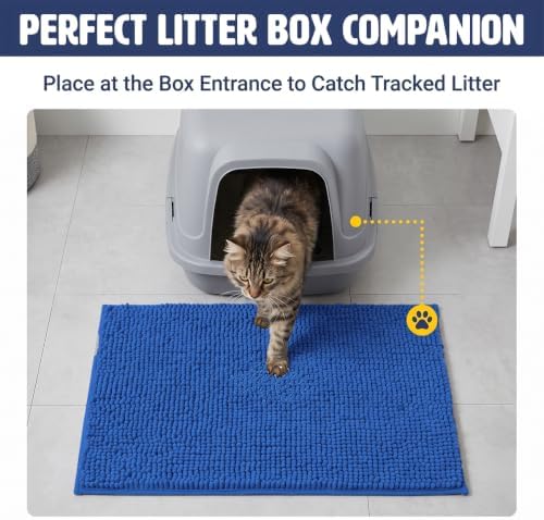 Muddy Mat® | XL Cat Litter Mat 48"x60", Litter Trapping Mat, Super Absorbent - Image 3