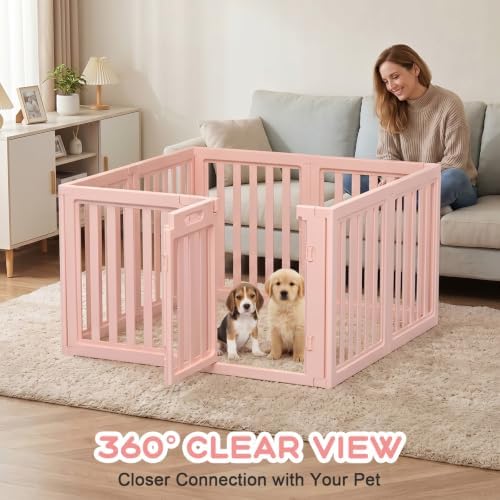 Dog Playpen Indoor, Puppy Playpen, 8 Panels - Image 5