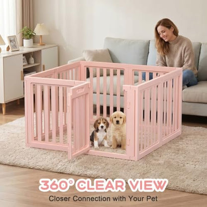 Dog Playpen Indoor, Puppy Playpen, 8 Panels - Image 5