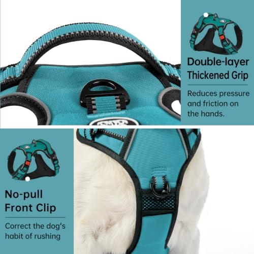 IVY&LANE No Pull Dog Harness for Large Dogs, Reflective Dog Vest Harness - Image 5