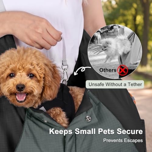 FURTIME Dog Sling Carrier, Puppy Sling - Image 4