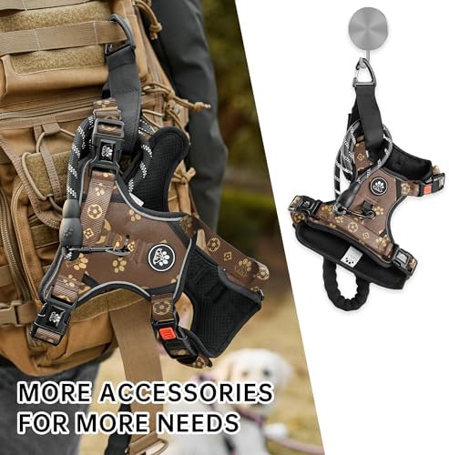 NESTROAD Dog Harness for Medium Sized Dog, No Pull Dog Vest Harness Set - Image 5