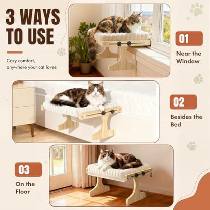 Cat Perch for Window XiaZ Cats Hammock Indoor for Small Medium Sized Cat Window - Image 5