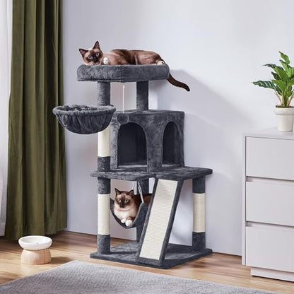 Yaheetech 40in Cat Tree for Indoor Large Cats - Image 2