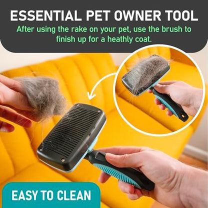 Maxpower Planet Dog Rake and Brush Set - Image 6