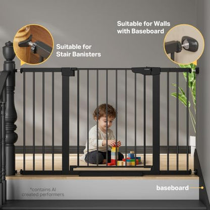 Cumbor 29.7-51.5 in Extra Wide Baby Gate - Image 6