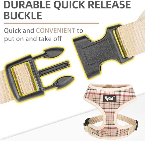 PUPTECK Small Dog Harness and Leash Set No Pull - Image 4