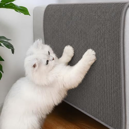 2 Pcs Cat Scratcher Mat 23.6 X 15.7Inch Natural Sisal Cat Scratching Carpet - Image 6