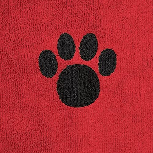 Bone Dry Pet Grooming Towel Collection Embroidered Absorbent Microfiber Drying - Image 4