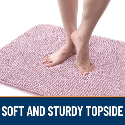 OLANLY Dog Door Mat for Muddy Paws 54x32, Super Absorbent Chenille Mud Mat - Image 4