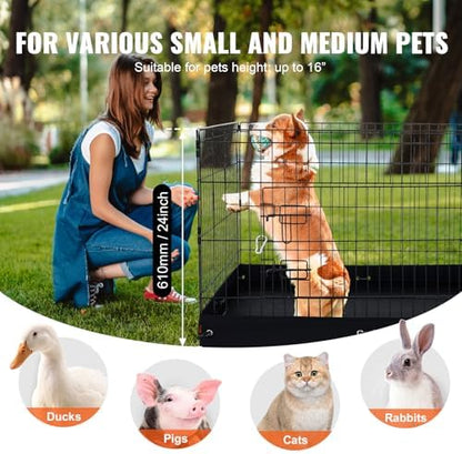 VEVOR Dog Playpen, Dog Fence Indoor and Outdoor Pen - Image 3