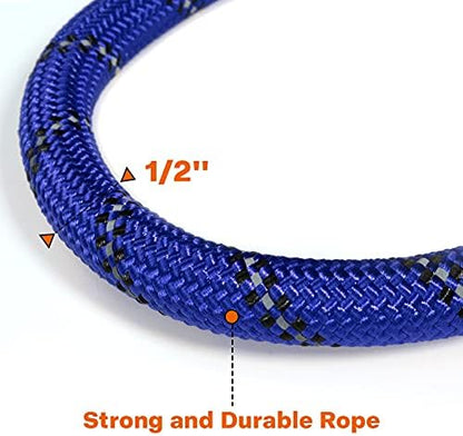 Taglory Rope Dog Leash for Medium Large Dogs, 6 FT Padded Handle - Image 3
