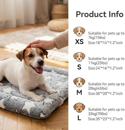 Dog Bed Mat - Soft Crate Pad for Kennel, Durable Pet Bed for Small Dogs & Cats - Image 4