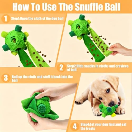 Dog Snuffle Ball, Interactive Puzzle Dog Toys - Image 2