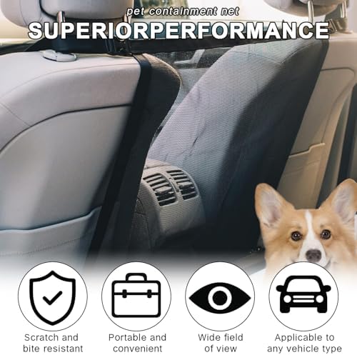 Car Dog Barrier Net Universal Dog Barrier - Image 3