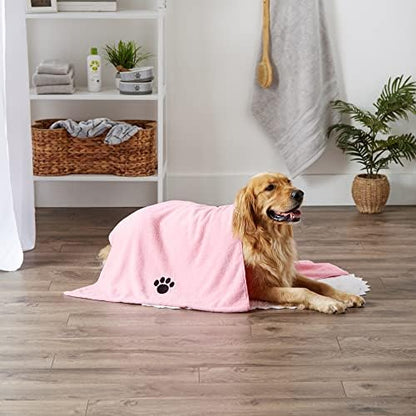 Bone Dry Pet Grooming Microfiber Towel, Embroidered Collection - Image 5