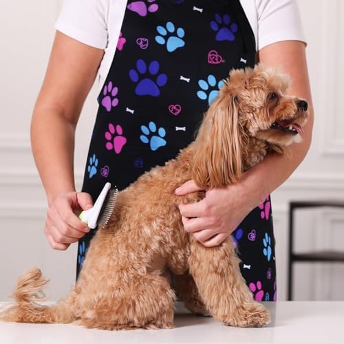 Dog Grooming Water-repellent Apron - Image 6