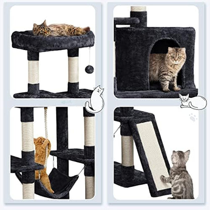 Yaheetech 63in Sturdy Large Cat Tree - Image 3
