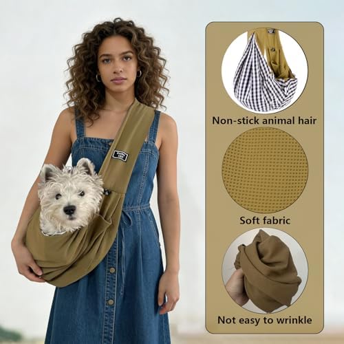 Dog Sling Carrier Soft Breathable - Image 5